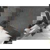 Mexen Next vaňový paraván 1-krídlový 80 x 150 cm, transparentný, brúsená meď - 895-080-000-00-00-65