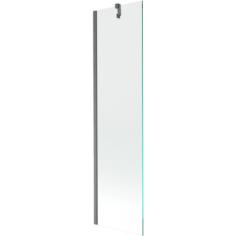 Mexen Next sprchová zástena jednodielna 50 x 150 cm, priehľadná, brúsená gun gray - 895-050-000-00-00-66