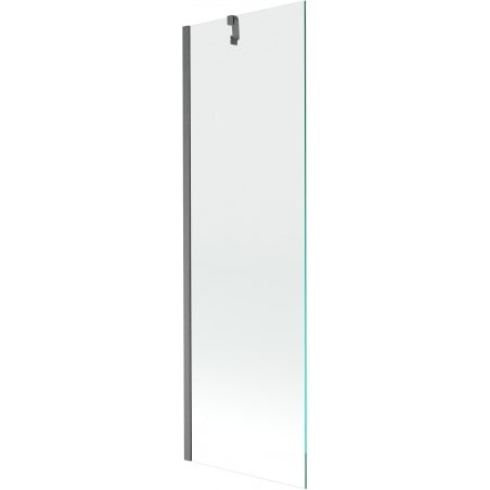 Mexen Next vaňová zástena 1-krídlová 60 x 150 cm, priehľadná, brúsená zbraňová sivá - 895-060-000-00-00-66