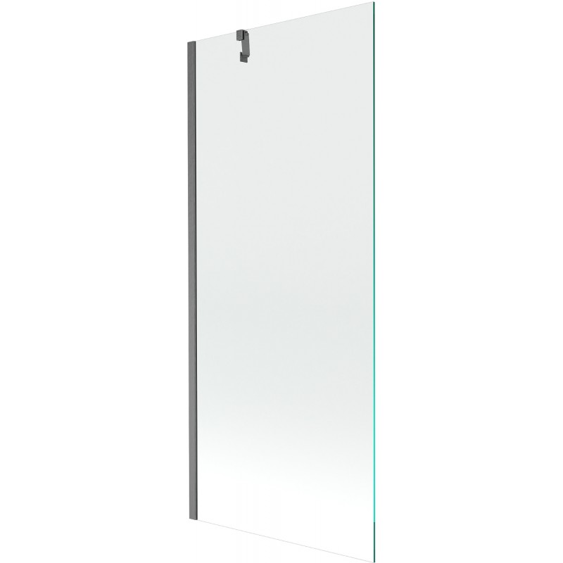 Mexen Next sprchová zábrana 1-krídlová 80 x 150 cm, transparentná, brúsená zbraňovo sivá - 895-080-000-00-00-66