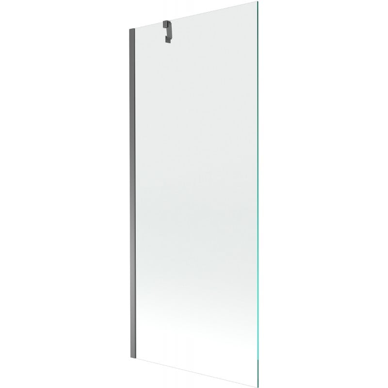 Mexen Next sprchový panel 1-krídlový 80 x 150 cm, transparentný, gun metal - 895-080-000-00-00-95