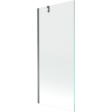 Mexen Next sprchový panel 1-krídlový 80 x 150 cm, transparentný, gun metal - 895-080-000-00-00-95