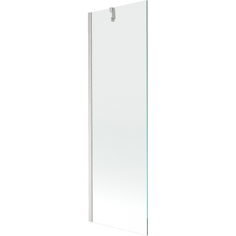 Mexen Next vaňová zástená 1-krídlová 60 x 150 cm, transparentná, brúsený nikel - 895-060-000-00-00-97