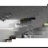 Mexen Next sprchová stena 1-krídlová 50 x 150 cm, prúžky, zlatá kartáčovaná - 895-050-000-00-09-55