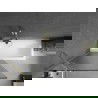 Mexen Next sprchový záves 1-krídlový 90 x 150 cm, prúžkovaný, zlatý brúsený - 895-090-000-00-09-55