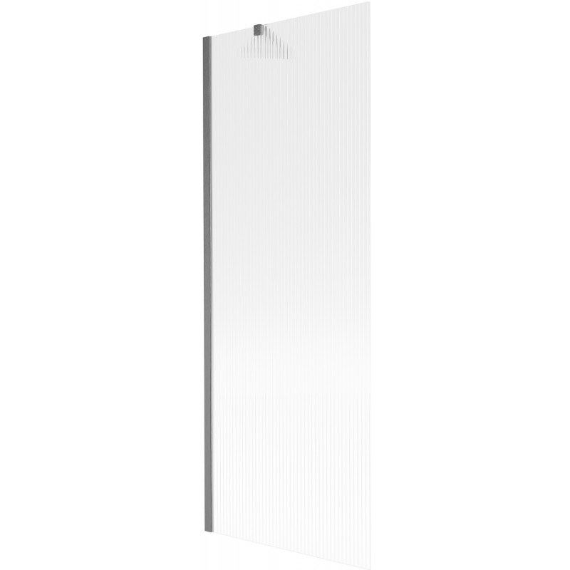 Mexen Next vanová zástena 1-krídlová 70 x 150 cm, prúžky, gun gray brúsený - 895-070-000-00-09-66