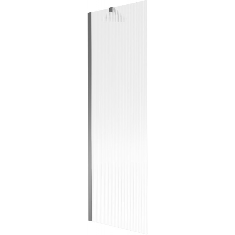 Mexen Next vaňový zástenový 1-krídlový 60 x 150 cm, prúžky, gun metal - 895-060-000-00-09-95
