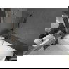 Mexen Next sprchová zástena 1-krídlová 70 x 150 cm, prúžky, gun metal - 895-070-000-00-09-95