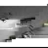 Mexen Next sprchová zástena 1-krídlová 70 x 150 cm, prúžky, gun metal - 895-070-000-00-09-95