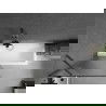 Mexen Next sprchová zástena 1-krídlová 80 x 150 cm, prúžky, gun metal - 895-080-000-00-09-95