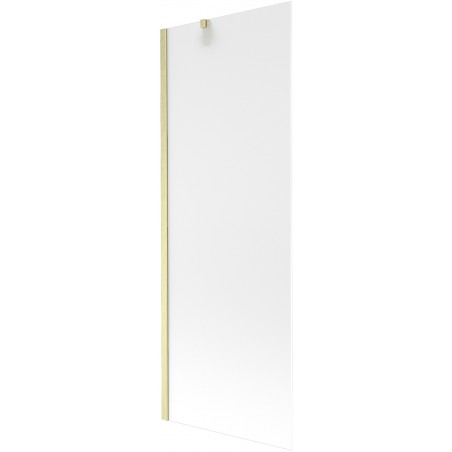 Mexen Next vaňová zástena, 1-krídlová 70 x 150 cm, mrazivá, zlatá kartáčovaná - 895-070-000-00-30-55