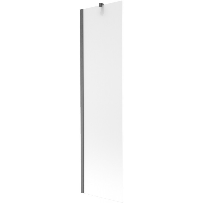 Mexen Next vanová zástena jednokrídlová 50 x 150 cm, matné, brúsená gun gray - 895-050-000-00-30-66