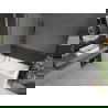 Mexen Next sprchová zástena 1-krídlová 70 x 150 cm, mrazené, gun gray brúsené - 895-070-000-00-30-66