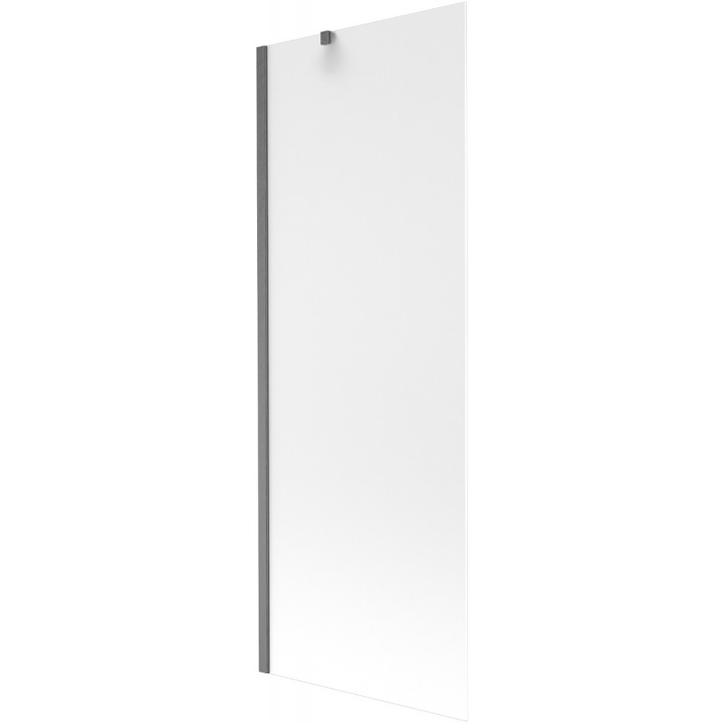 Mexen Next vaňová zástena 1-krídlová 70 x 150 cm, matná, brúsená tmavosivá - 895-070-000-00-30-66