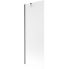 Mexen Next vaňová zástena 1-krídlová 70 x 150 cm, matná, brúsená tmavosivá - 895-070-000-00-30-66