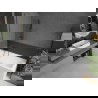 Mexen Next sprchová zástena 1-krídlová 60 x 150 cm, mráz, gun metal - 895-060-000-00-30-95