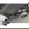 Mexen Next sprchový záves 1-krídlový 90 x 150 cm, mráz, zlatý kartáčovaný - 895-090-000-00-30-55