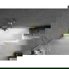Mexen Next sprchový záves 1-krídlový 90 x 150 cm, mráz, zlatý kartáčovaný - 895-090-000-00-30-55