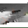 Mexen Next sprchová zástena 1-krídlová 90 x 150 cm, matné sklo, brúsená meď - 895-090-000-00-30-65