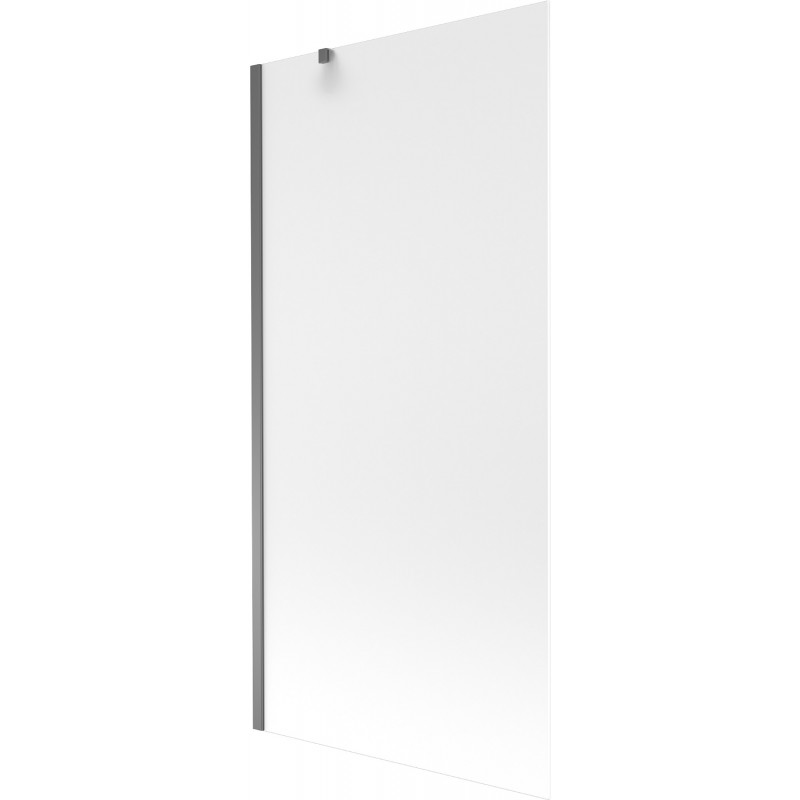 Mexen Next sprchová zástena 1-krídlová 90 x 150 cm, mrazená, gun metal - 895-090-000-00-30-95