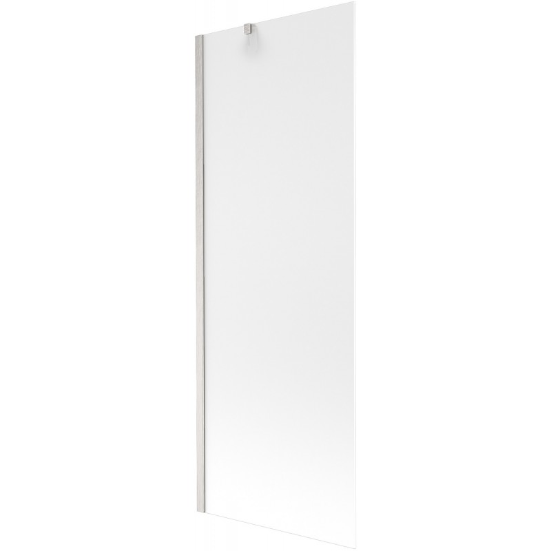 Mexen Next jednokrídlová vaňová zástena 70 x 150 cm, mráz, kartáčovaný nikel - 895-070-000-00-30-97