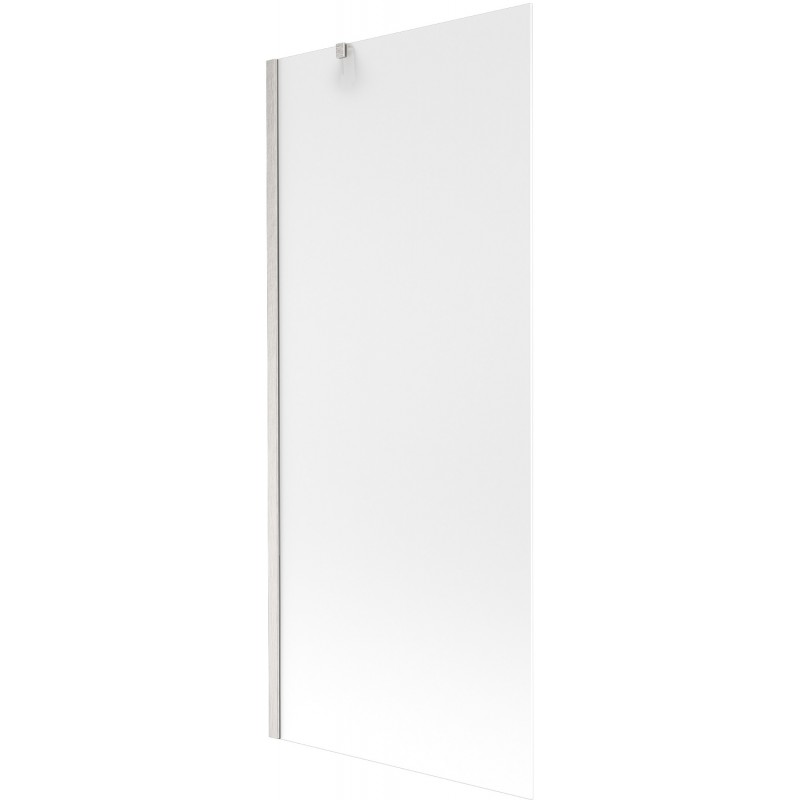 Mexen Next sprchová zábrana 1-krídlová 80 x 150 cm, námraza, brúsený nikel - 895-080-000-00-30-97
