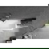Mexen Next sprchový kút s 1 krídlom 90 x 150 cm, matný, kartáčovaný nikel - 895-090-000-00-30-97