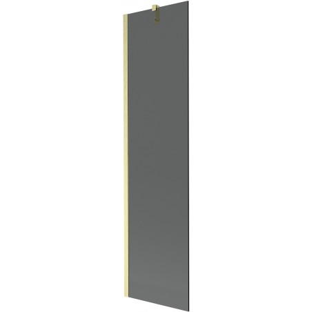 Mexen Next sprchový kút 1-krídlový 50 x 150 cm, grafit, zlatý kartáčovaný - 895-050-000-00-40-55