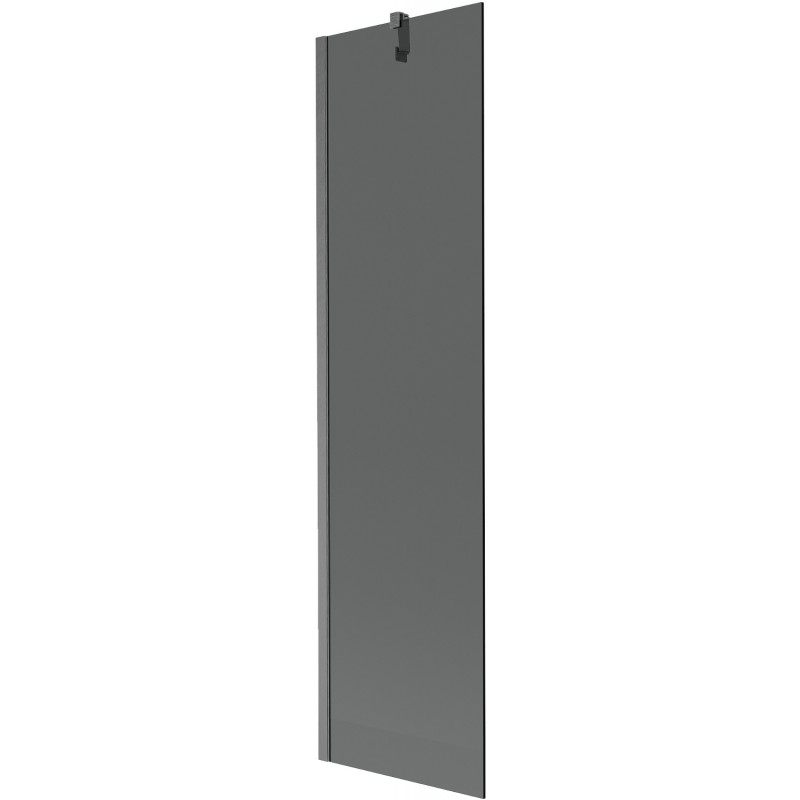 Mexen Next vaňová zástena 1-krídla 50 x 150 cm, grafit, brúsená gun šedá - 895-050-000-00-40-66