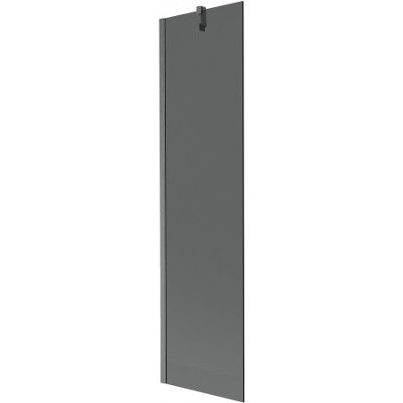 Mexen Next vaňová zástena 1-krídla 50 x 150 cm, grafit, brúsená gun šedá - 895-050-000-00-40-66
