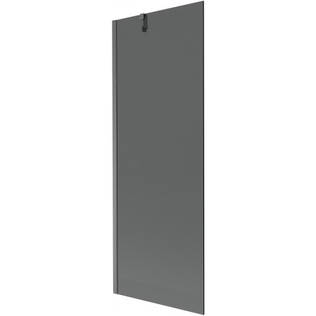 Mexen Next vaňová zástena 1-krídlová 70 x 150 cm, grafit, brúsená gun gray - 895-070-000-00-40-66