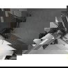 Mexen Next vanová zástena 1-krídlová 80 x 150 cm, grafit, brúsená gun gray - 895-080-000-00-40-66