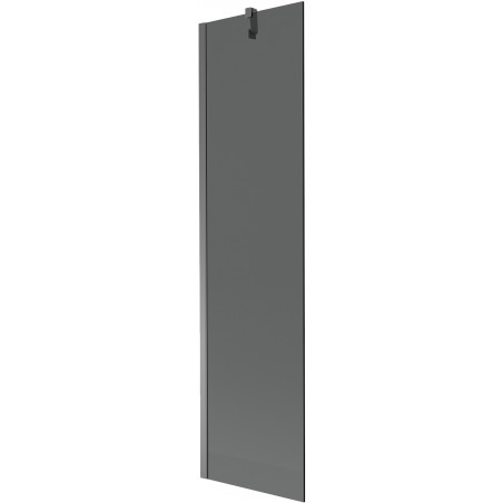 Mexen Next, 1-krídlové vaňové zásteny 50 x 150 cm, grafit, gun metal - 895-050-000-00-40-95