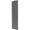 Mexen Next, 1-krídlové vaňové zásteny 50 x 150 cm, grafit, gun metal - 895-050-000-00-40-95