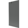 Mexen Next sprchovacia zástena 1-krídlová 90 x 150 cm, grafit, gun metal - 895-090-000-00-40-95