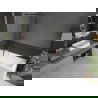 Mexen Next sprchová zástena 1-krídlová 80 x 150 cm, čierny vzor, zlatý kartáčovaný - 895-080-000-00-70-55