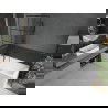 Mexen Next vanová zástena 1-krídlová 80 x 150 cm, čierny vzor, gun gray brúsený - 895-080-000-00-77-66