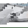 Mexen Nike voľne stojaca vaňa 175 x 100 cm, biela, prepad chróm - 54071751000-01