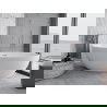Mexen Nike voľne stojaca vaňa 175 x 100 cm, biela, prepad chróm - 54071751000-01