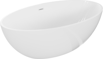Mexen Nike voľne stojaca vaňa 175 x 100 cm, biela, prepad biely - 54071751000-20
