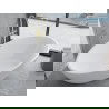 Mexen Nike vaňa voľne stojaca 175 x 100 cm, biela, preliv zlatý - 54071751000-50
