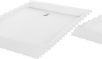 Mexen Rio závesný bidet pravouhlý 100 x 80 cm, biela- 45108010