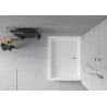 Mexen Rio závesný bidet pravouhlý 100 x 80 cm, biela- 45108010