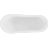 Mexen Alta voľne stojaca vaňa 170 x 75 cm, biela, biely prepad - 52141707500-20