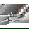 Mexen Alta voľne stojaca vaňa 170 x 75 cm, biela, prepad brúsená meď - 52141707500-65