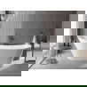 Mexen Alta voľne stojaca vaňa 170 x 75 cm, biela, prepad čierny - 52141707500-70