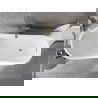 Mexen Alta voľne stojaca vaňa 170 x 75 cm, biela/čierna, odtok zlatý - 52141707575-50