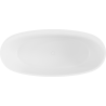 Mexen Torino voľne stojaca vaňa z konglomerátu 155 x 78 cm, biela matná - 57271557800