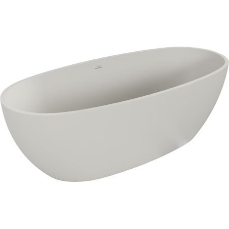 Mexen Torino voľne stojaca vaňa z konglomerátu 155 x 78 cm, betón mat - 57271557861