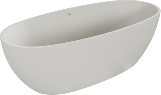 Mexen Torino voľne stojaca vaňa z konglomerátu 155 x 78 cm, betón mat - 57271557861